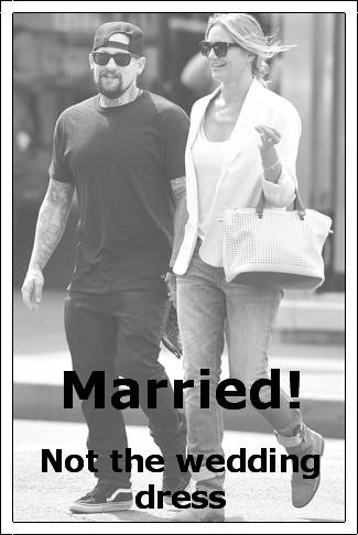 Cameron Diaz married Benji Madden