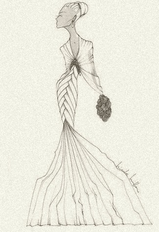 A wedding gown for royalty, by Nicole Miller