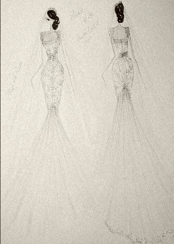 A wedding gown for royalty, by Ralph Russo